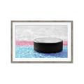 Picture of Hockey Puck  _GroupedProduct_Rectangle_Landscape_Mini_ _GroupedProduct_Rectangle_Landscape_Framed_Matted_