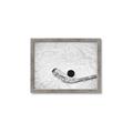 Picture of Ice Hockey stick and puck _GroupedProduct_Rectangle_Landscape_Mini_ _GroupedProduct_Rectangle_Landscape_Framed_Matted_