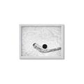 Picture of Ice Hockey stick and puck _GroupedProduct_Rectangle_Landscape_Mini_ _GroupedProduct_Rectangle_Landscape_Framed_Matted_
