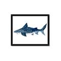 Picture of Shark Attack II  _GroupedProduct_Rectangle_Landscape_Mini_ _GroupedProduct_Rectangle_Landscape_Framed_Matted_