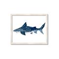 Picture of Shark Attack II  _GroupedProduct_Rectangle_Landscape_Mini_ _GroupedProduct_Rectangle_Landscape_Framed_Matted_
