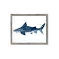 Picture of Shark Attack II  _GroupedProduct_Rectangle_Landscape_Mini_ _GroupedProduct_Rectangle_Landscape_Framed_Matted_