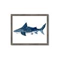 Picture of Shark Attack II  _GroupedProduct_Rectangle_Landscape_Mini_ _GroupedProduct_Rectangle_Landscape_Framed_Matted_