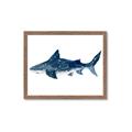 Picture of Shark Attack II  _GroupedProduct_Rectangle_Landscape_Mini_ _GroupedProduct_Rectangle_Landscape_Framed_Matted_