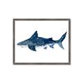 Picture of Shark Attack II  _GroupedProduct_Rectangle_Landscape_Mini_ _GroupedProduct_Rectangle_Landscape_Framed_Matted_