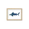 Picture of Shark Attack II  _GroupedProduct_Rectangle_Landscape_Mini_ _GroupedProduct_Rectangle_Landscape_Framed_Matted_