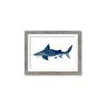 Picture of Shark Attack II  _GroupedProduct_Rectangle_Landscape_Mini_ _GroupedProduct_Rectangle_Landscape_Framed_Matted_