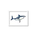 Picture of Shark Attack I   _GroupedProduct_Rectangle_Landscape_Mini_ _GroupedProduct_Rectangle_Landscape_Framed_Matted_