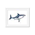 Picture of Shark Attack I   _GroupedProduct_Rectangle_Landscape_Mini_ _GroupedProduct_Rectangle_Landscape_Framed_Matted_
