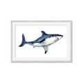 Picture of Shark Attack I   _GroupedProduct_Rectangle_Landscape_Mini_ _GroupedProduct_Rectangle_Landscape_Framed_Matted_