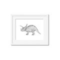 Picture of Baby Dino II _GroupedProduct_Rectangle_Landscape_Mini_ _GroupedProduct_Rectangle_Landscape_Framed_Matted_