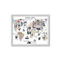 Picture of Animal World      _GroupedProduct_Rectangle_Landscape_Framed_Matted_