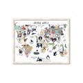 Picture of Animal World      _GroupedProduct_Rectangle_Landscape_Framed_Matted_