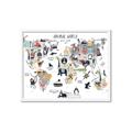 Picture of Animal World      _GroupedProduct_Rectangle_Landscape_Framed_Matted_