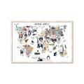 Picture of Animal World      _GroupedProduct_Rectangle_Landscape_Framed_Matted_