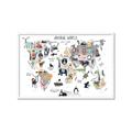 Picture of Animal World      _GroupedProduct_Rectangle_Landscape_Framed_Matted_