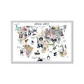 Picture of Animal World      _GroupedProduct_Rectangle_Landscape_Framed_Matted_