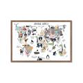 Picture of Animal World      _GroupedProduct_Rectangle_Landscape_Framed_Matted_