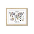Picture of Animal World      _GroupedProduct_Rectangle_Landscape_Framed_Matted_
