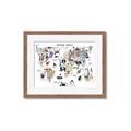 Picture of Animal World      _GroupedProduct_Rectangle_Landscape_Framed_Matted_