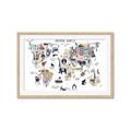 Picture of Animal World      _GroupedProduct_Rectangle_Landscape_Framed_Matted_