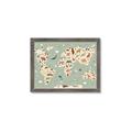 Picture of Animal Map _GroupedProduct_Rectangle_Landscape_Framed_Matted_