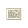 Picture of Animal Map _GroupedProduct_Rectangle_Landscape_Framed_Matted_