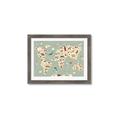 Picture of Animal Map _GroupedProduct_Rectangle_Landscape_Framed_Matted_