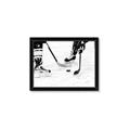 Picture of Hockey Players _GroupedProduct_Rectangle_Landscape_Mini_ _GroupedProduct_Rectangle_Landscape_Framed_Matted_