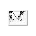 Picture of Hockey Players _GroupedProduct_Rectangle_Landscape_Mini_ _GroupedProduct_Rectangle_Landscape_Framed_Matted_