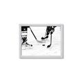 Picture of Hockey Players _GroupedProduct_Rectangle_Landscape_Mini_ _GroupedProduct_Rectangle_Landscape_Framed_Matted_