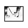 Picture of Hockey Players _GroupedProduct_Rectangle_Landscape_Mini_ _GroupedProduct_Rectangle_Landscape_Framed_Matted_