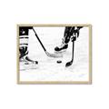 Picture of Hockey Players _GroupedProduct_Rectangle_Landscape_Mini_ _GroupedProduct_Rectangle_Landscape_Framed_Matted_