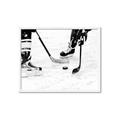 Picture of Hockey Players _GroupedProduct_Rectangle_Landscape_Mini_ _GroupedProduct_Rectangle_Landscape_Framed_Matted_