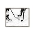 Picture of Hockey Players _GroupedProduct_Rectangle_Landscape_Mini_ _GroupedProduct_Rectangle_Landscape_Framed_Matted_