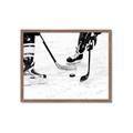 Picture of Hockey Players _GroupedProduct_Rectangle_Landscape_Mini_ _GroupedProduct_Rectangle_Landscape_Framed_Matted_