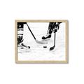 Picture of Hockey Players _GroupedProduct_Rectangle_Landscape_Mini_ _GroupedProduct_Rectangle_Landscape_Framed_Matted_