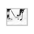 Picture of Hockey Players _GroupedProduct_Rectangle_Landscape_Mini_ _GroupedProduct_Rectangle_Landscape_Framed_Matted_