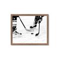 Picture of Hockey Players _GroupedProduct_Rectangle_Landscape_Mini_ _GroupedProduct_Rectangle_Landscape_Framed_Matted_