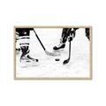 Picture of Hockey Players _GroupedProduct_Rectangle_Landscape_Mini_ _GroupedProduct_Rectangle_Landscape_Framed_Matted_