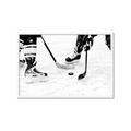 Picture of Hockey Players _GroupedProduct_Rectangle_Landscape_Mini_ _GroupedProduct_Rectangle_Landscape_Framed_Matted_