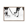 Picture of Hockey Players _GroupedProduct_Rectangle_Landscape_Mini_ _GroupedProduct_Rectangle_Landscape_Framed_Matted_