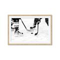 Picture of Hockey Players _GroupedProduct_Rectangle_Landscape_Mini_ _GroupedProduct_Rectangle_Landscape_Framed_Matted_