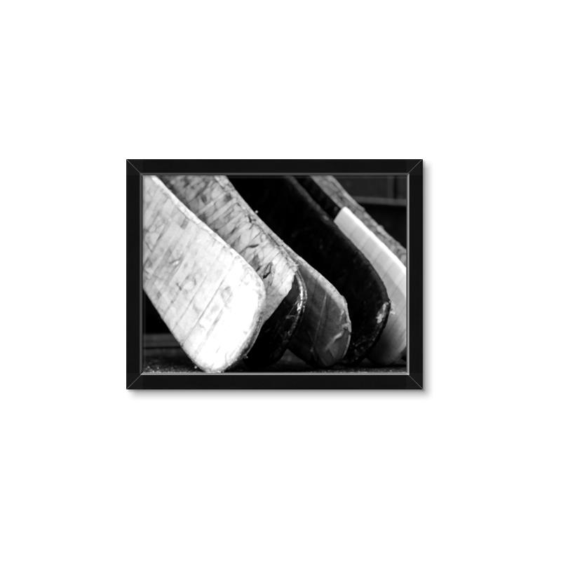 Picture of Hockey Stick Row _GroupedProduct_Rectangle_Landscape_Mini_ _GroupedProduct_Rectangle_Landscape_Framed_Matted_