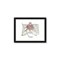 Picture of Goalie in Net _GroupedProduct_Rectangle_Landscape_Mini_ _GroupedProduct_Rectangle_Landscape_Framed_Matted_