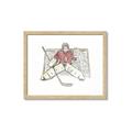 Picture of Goalie in Net _GroupedProduct_Rectangle_Landscape_Mini_ _GroupedProduct_Rectangle_Landscape_Framed_Matted_