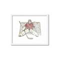 Picture of Goalie in Net _GroupedProduct_Rectangle_Landscape_Mini_ _GroupedProduct_Rectangle_Landscape_Framed_Matted_