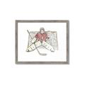 Picture of Goalie in Net _GroupedProduct_Rectangle_Landscape_Mini_ _GroupedProduct_Rectangle_Landscape_Framed_Matted_