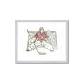Picture of Goalie in Net _GroupedProduct_Rectangle_Landscape_Mini_ _GroupedProduct_Rectangle_Landscape_Framed_Matted_