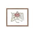 Picture of Goalie in Net _GroupedProduct_Rectangle_Landscape_Mini_ _GroupedProduct_Rectangle_Landscape_Framed_Matted_